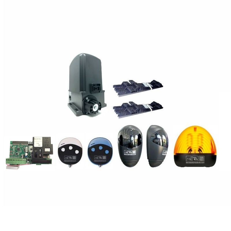 kit marque tecno 230v pour coulissant 600 klm